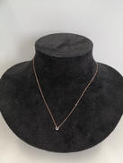 K10石付きネックレス|宝石付きネックレス