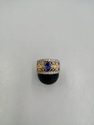 Pt900K18石付きリング|宝石付きリング