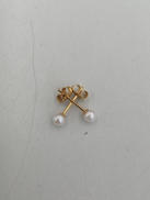 K10石付きピアス|宝石付きピアス