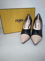 バイカラーパンプス|FENDI