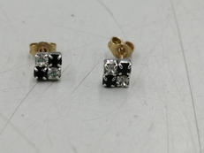 ピアス（ポスト部分K18）|宝石付きピアス
