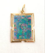 18Kスクエアペンダントトップ|