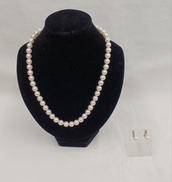 パールネックレス イヤリングセット|その他ブランド