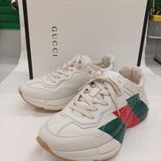 ライトンウエブプリントローカットシューズ|GUCCI