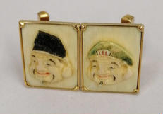 石付きカフス|K18