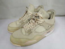 AIR JORDAN 4 SP "SAIL"|OFF-WHITE×NIKE