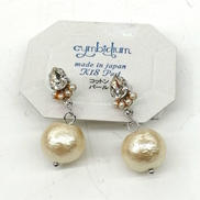 K18ポスト　ピアス|-