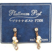 PTポスト　ピアス|-