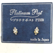 PTポスト　ピアス|-
