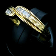 18K刻印リング|-