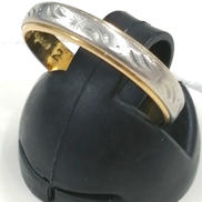 K18.PT850コンビリング|-