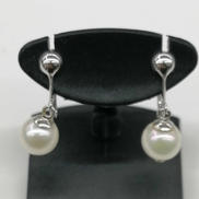 K14 WG イヤリング|-