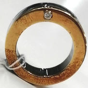 K18石付きペンダントトップ|-