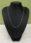 K18ネックレス|宝石無しネックレス