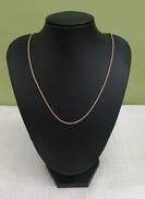 K18ネックレス|宝石無しネックレス