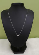 PT850石付きネックレス|宝石付きネックレス