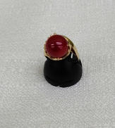 K18石付きリング|K18