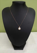 K18PG石付きネックレス|宝石付きネックレス