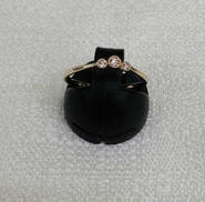 K10石付きリング|宝石付きリング