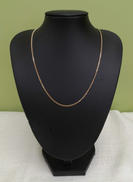 K18ネックレス|宝石無しネックレス