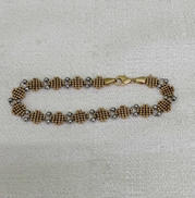 K18PT850コンビブレスレット|宝石無しブレスレット