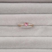 石付きK18PGリング|.