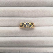 石付きK18リング|.