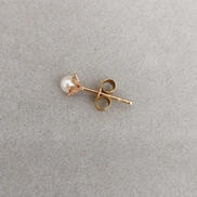 K18（キャッチのみ）ピアス|不明