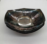 茶たく5枚セット|純銀