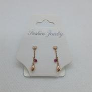K10石付きピアス(キャッチK18)|K10