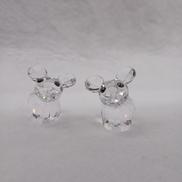 ねずみ　ペア|SWAROVSKI