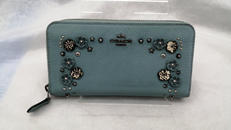 花モチーフ長財布|COACH