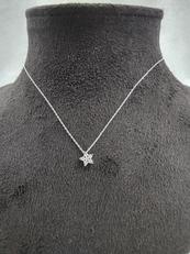 透明石付ネックレス|K18 STARJEWELRY