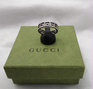 【美品・廃盤】※大幅値下げ GUCCI シルバーリング ボックス付き　12号 中古・古着通販】GUCCI (グッチ) ガーデンシルバーリング サイズ