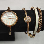 ブレスレット付きクォーツ|ANNE KLEIN