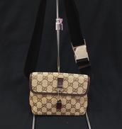 GGキャンバス　ウエストバッグ|GUCCI