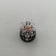 バラ型リング #11|10K