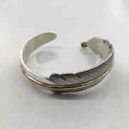 12KGFフェザーバングル|HARVEY MACE