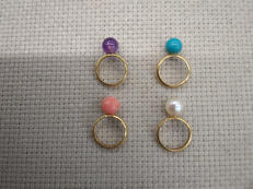 チャーム4個セット|K18