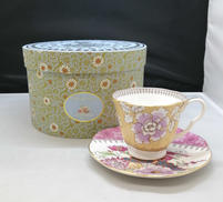 バタフライ ブルーム ティーカップ&ソーサー (イエロー)|WEDGWOOD