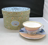 バタフライ ブルーム ティーカップ&ソーサー (ブルー)|WEDGWOOD