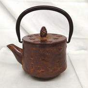 桜皮寸胴 急須|南部アイアン・クラフト