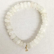 レインボームーンストーン ダイヤモンド ブレスレット|ARTIDA OUD