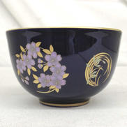 ルリ花丸紋 湯呑揃|香蘭社