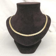 K18ネックレス|宝石無しネックレス