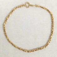 K18ブレスレット|宝石無しブレスレット