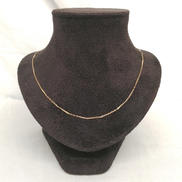 K18ネックレス|宝石無しネックレス