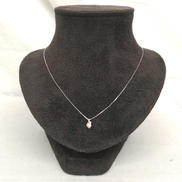 PT850ネックレス、トップPT900|宝石付きネックレス