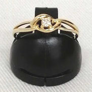 K18リング|宝石付きリング