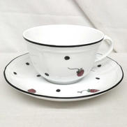 野いちご ティーカップ&ソーサー|RICHARD GINORI